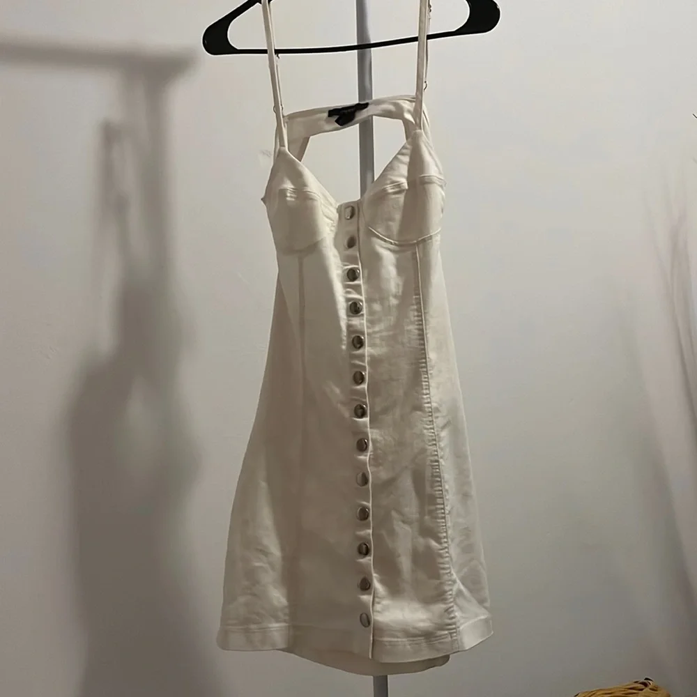 Forever 21 White mini dress - Picture 2 of 3
